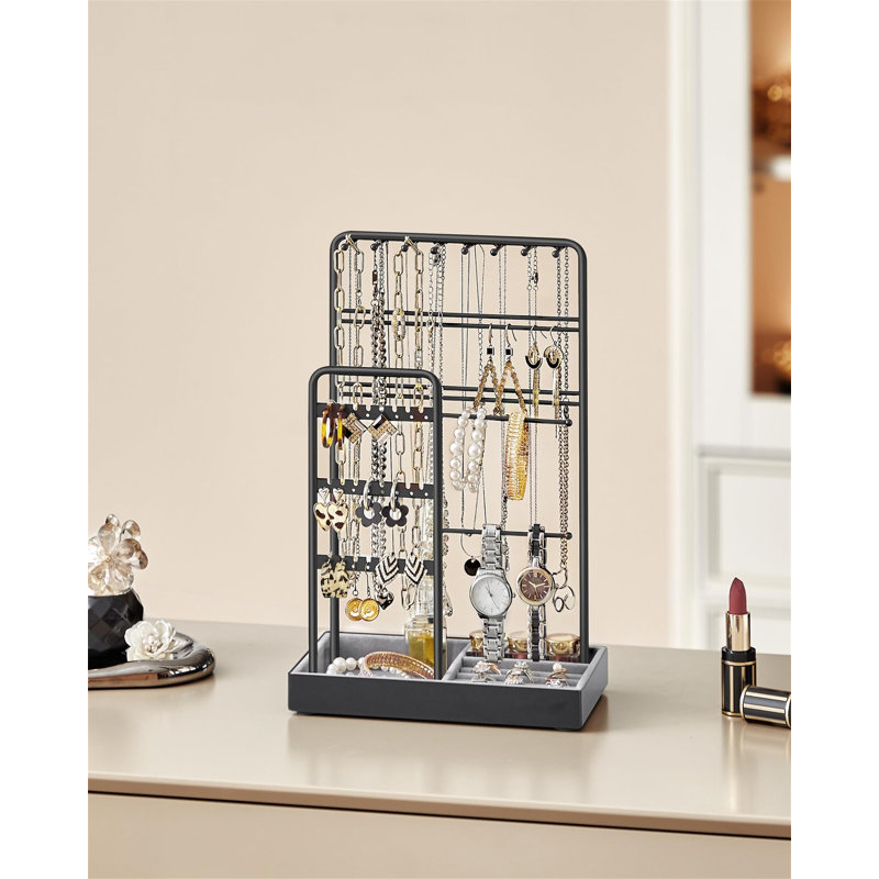 Jewellery Stand +, Grey