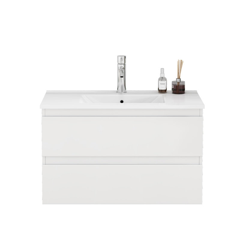 Bathroom Vanity With Sink, 32"