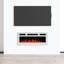 31.5" Electric Fireplace Heater - White-781853271