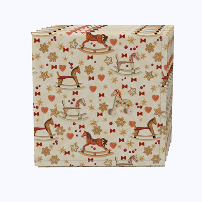 Cotton Twill No Pattern Square Napkin