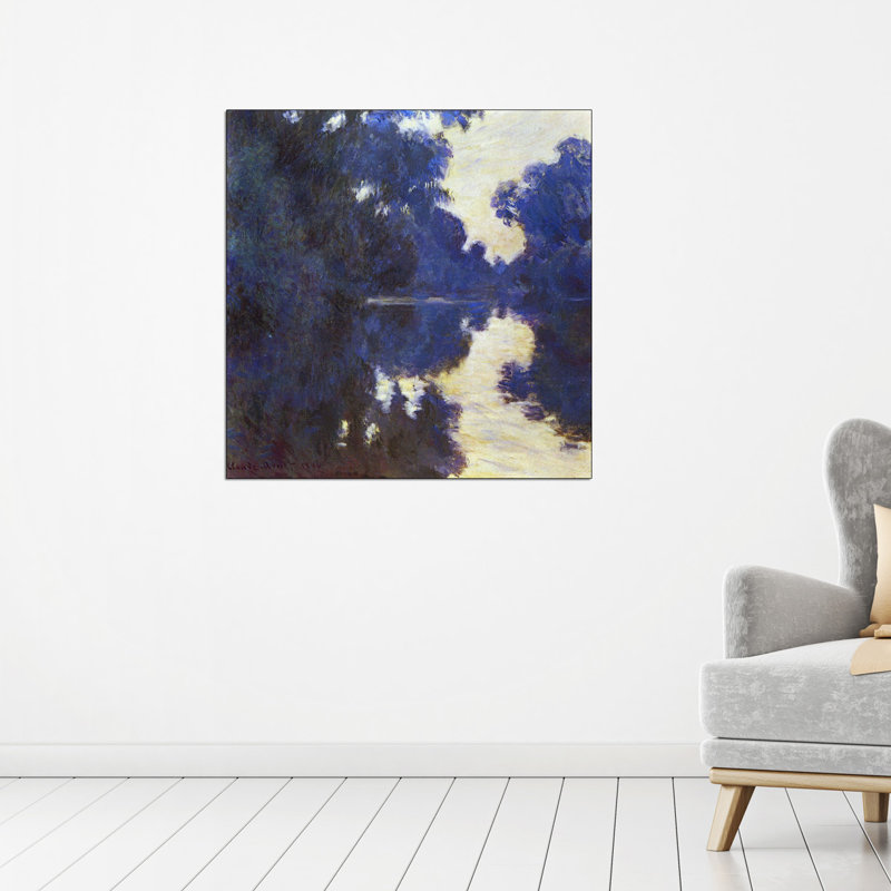 Claude Monet - Wrapped Canvas Painting, 70cm H x 70cm W x 1.8cm D
