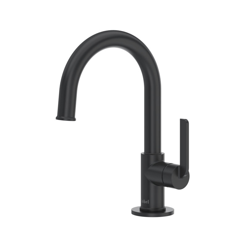 Authentica Single Handle Lavatory Faucet, Black