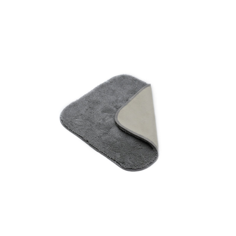 Tapis pour salle de bain Auna, gris