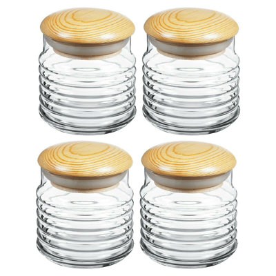 Babylon Glass Jar - Set of 4