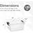 Superio 1.85 Qt. Clear Mini Storage Bin with Lid, Plastic Organizing Storage Box for Home-84381397