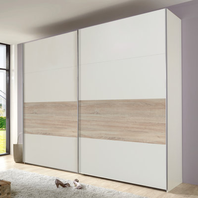 Arngerus 2 Door Manufactured Wood Wardrobe