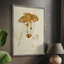 Reproduction encadrée champignon V Variétés - bois massif-452742983