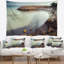 Tapisserie «Seashore Little Lagoon with Fishermen»-28507631