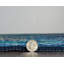 Tapis bleu et bleu sarcelle tissé à plat à motif abstrait Emanuel -1250019245