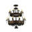 Heaney 20 - Light Dimmable Tiered Chandelier