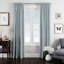 100% Cotton Ticking Stripe Room Darkening Rod Pocket Single Curtain Panel-1439370531-1439370532