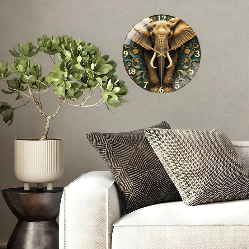 Horloge murale Elephant