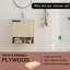 Ensemble de meuble-lavabo simple 20,24 po avec plateau en céramique Marcena