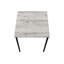 Ensemble de table basse et de bout contemporain 3 pièces, plateaux stratifiés durables avec cadres en métal élégants pour les salons modernes.-1293868423