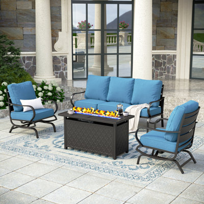 Tapasi Outdoor Patio Conversation Furniture Set