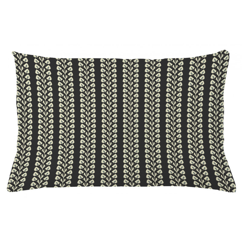 Floral Outdoor Pillow Cover, 16" x 26"