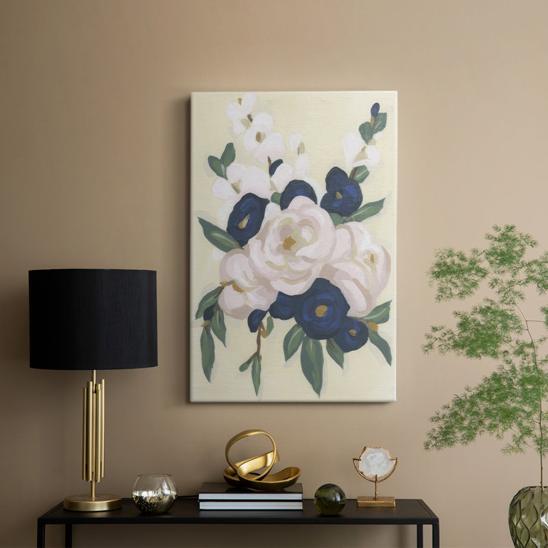 Garden Party Bouquet I - Gallery Cavas, H 27 po x l 18 po