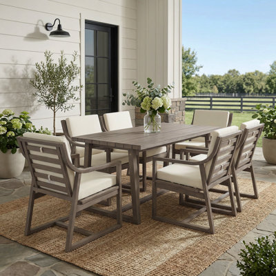 6 - Person Patio Dining Set With Cushions