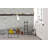 Concord Wallcoverings Modern Textured Wallpaper Featuring Rustic Retro Street Wall, Cream Grey White, 21In X 33Ft(56Sqft);8D2BB1FFB1394E6B921CCC06121636AC-2065983634