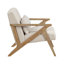 Chaise d'appoint rembourrée avec coussin-317353422