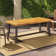 Table basse d'extérieur en rotin