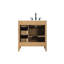 Meuble-lavabo simple 32 po en teck miel-1311895532-1311895507