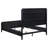 Traequan Wood Queen Panel Bed Black-1140251790