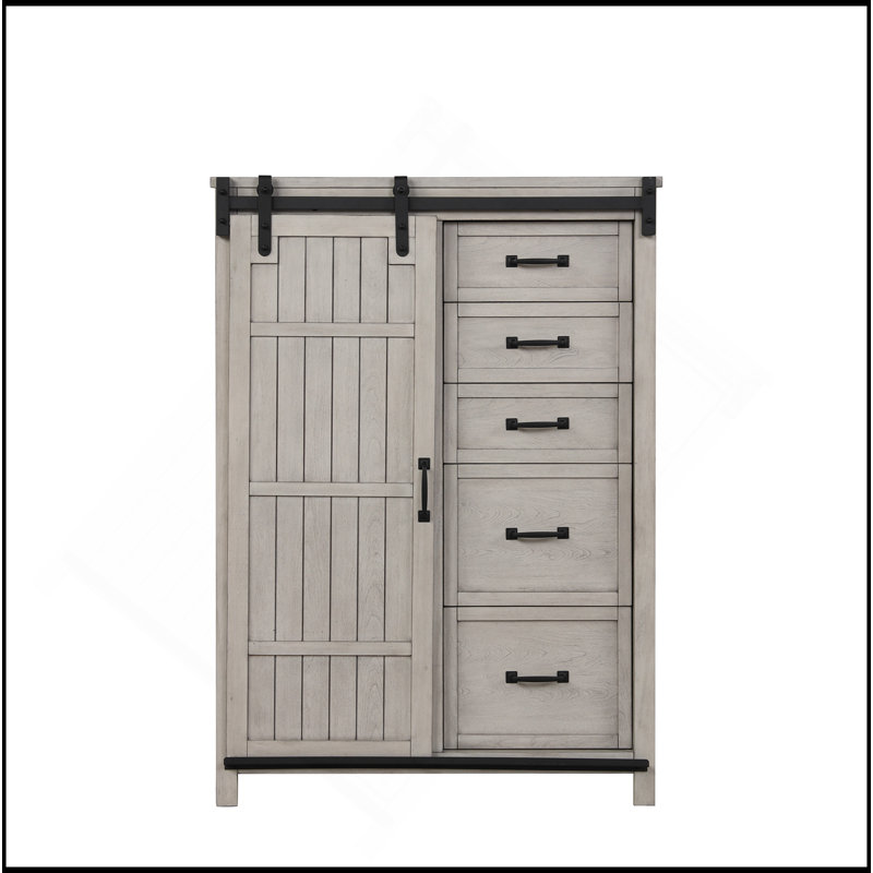 Wardrobe Chest, Mountain Mist Finish