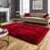 Hetzel area rug Hand Tufted Rectangle Red
