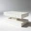 Table basse haute DEL 16,93 po, table basse moderne pour le salon, tables de salon, grands meubles de salon, lumières DEL-1740735710