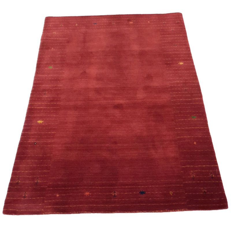 Canvello Hand Made Casual All Over Indo Gabbeh Rug - 3'11'' X 5'11''