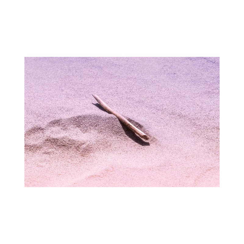 Sandy Beach 1 Piece Wrapped Canvas Wall Art, 66.04 cm H x 45.72 cm W x 1.91 cm D