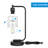 Cloutier 16.3" Dimmable Table Lamp With USB And Touch Control-1912795466