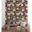 Boho Floral Peel and Stick Wallpaper Vintage Wall Decor