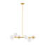 Lio Wrought Iron 6-Light Chandelier-852278405