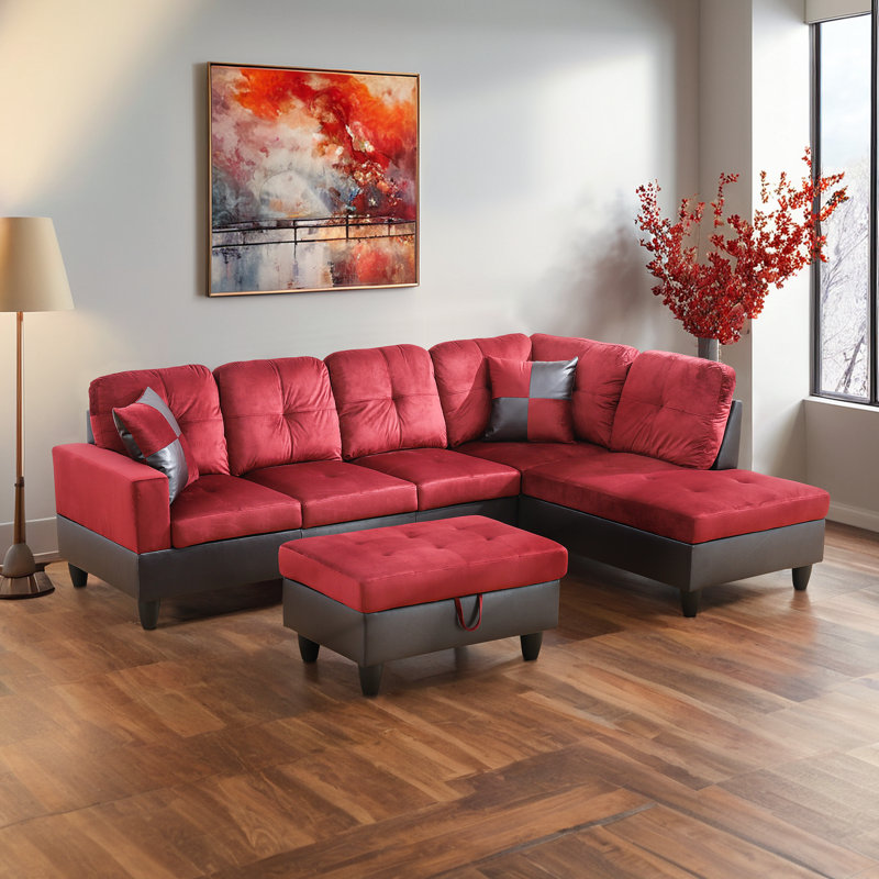 Osiah Upholstered 103.5'' Sofa, Right Facing Hand