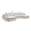 Canapé modulaire modulaire, canapé rembourré compressé-1931484845