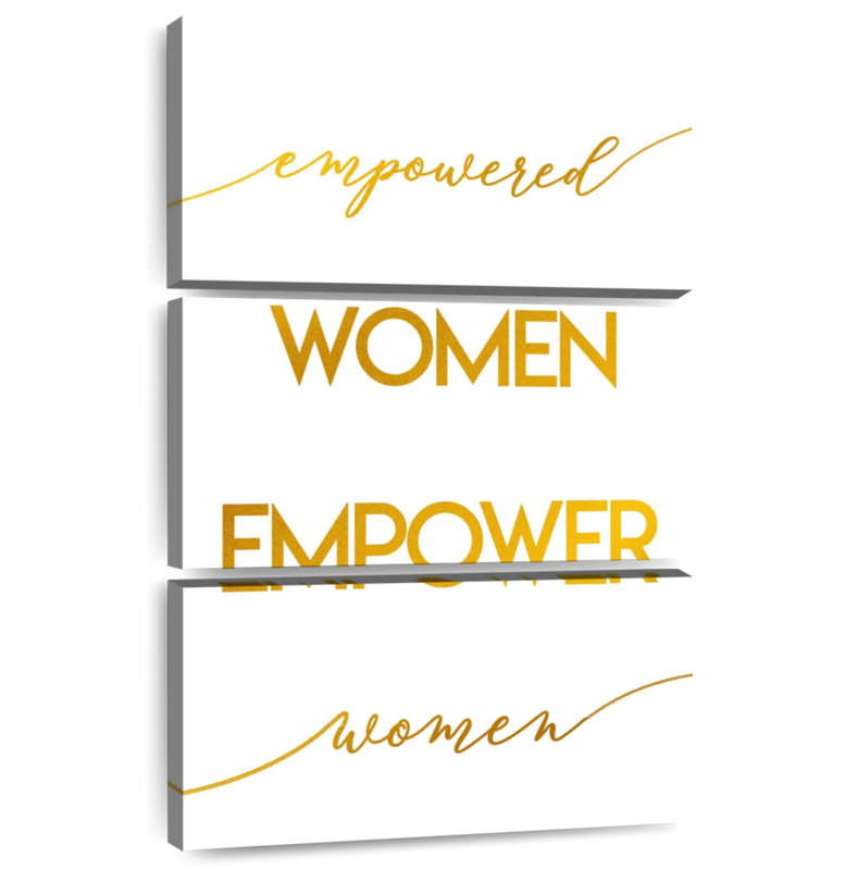 Citation de Tergel Empowered Women, H 65 po x l 42 po