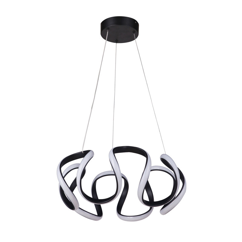 Luminaire suspendu géométrique 1 lumière Ansil, Dos plat