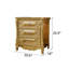Commode d'appoint European Champagne