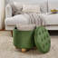 Repose-pieds rond avec rangement-975155085