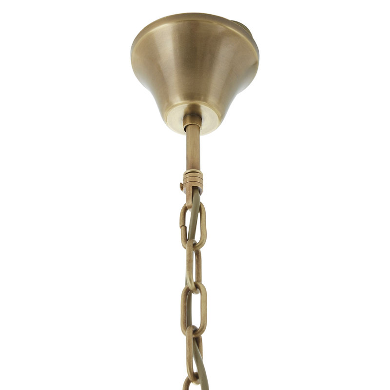 3 - Light Brass Sphere Pendant