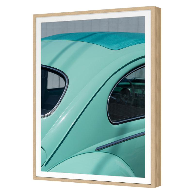 Classic Car 1 Print by Payne, Mimi, Nordic Oak Single Picture Framed, 30'' H x 22'' W