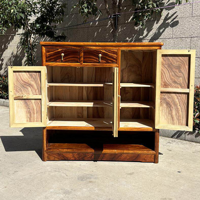 Rangement à chaussures pratique en bois massif