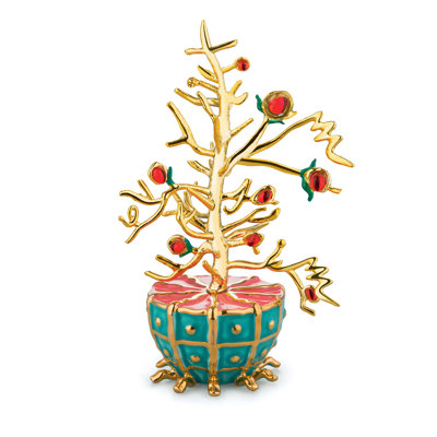 Alessi Holidays Hand Painted Ceramic Decorative Object