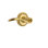 Rope Rosette Privacy (Bed & Bath) with Swan Lever