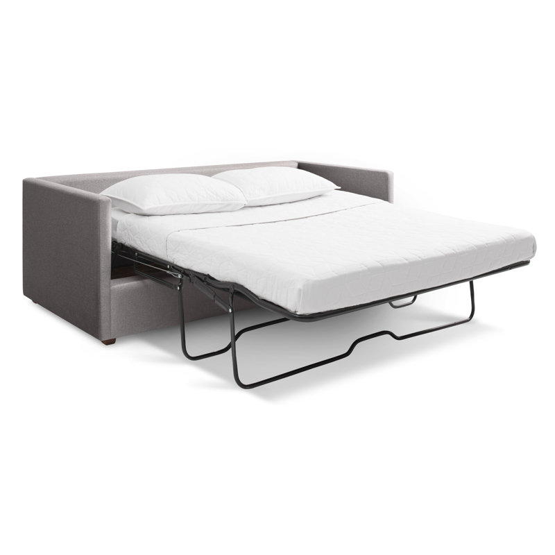 Bank Sleeper Sofa, Vern Gray Polyester Blend