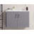 24.00 " W 1 Single Vanity Bathroom Vanity With Ceramic Top