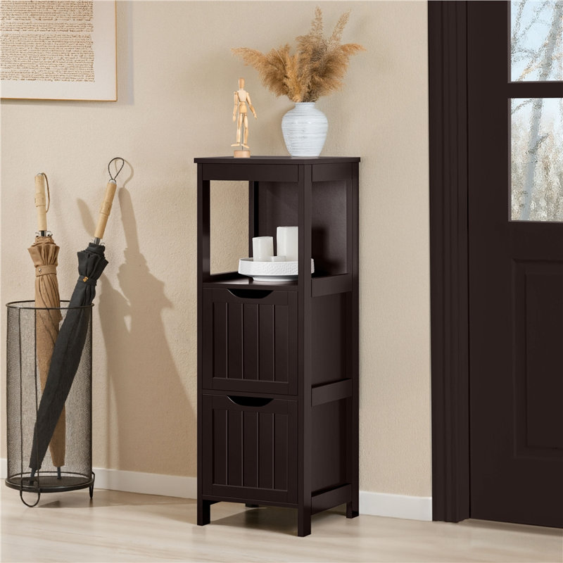 Tour à linge Zemple l 12 po x H 35 po x P 11,8 po, Espresso