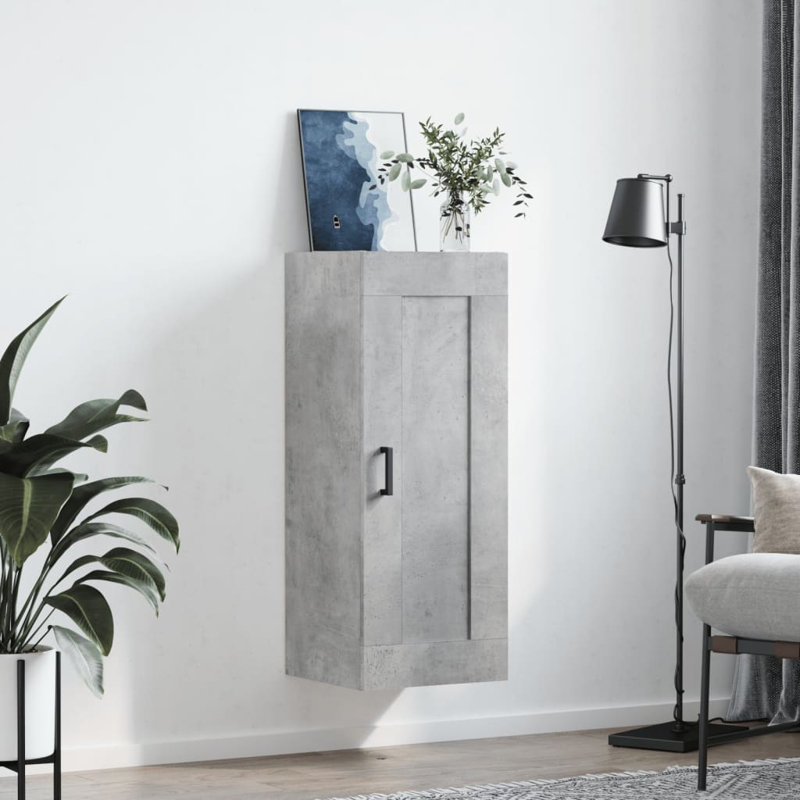 Huttig Bathroom Cabinet, Concrete Grey